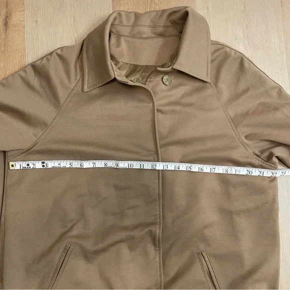 Classic Women's Tan Trench Coat - Picture 8 of 11